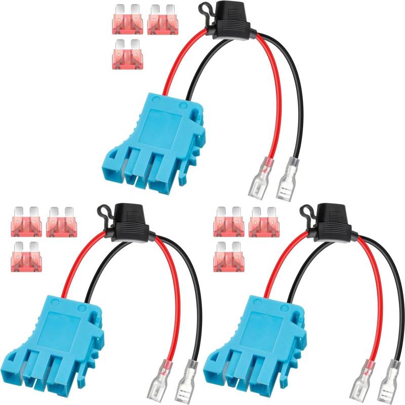 Reinscer 3X 12 AWG Kabelbaumstecker, Kompatibel mit Peg-Perego 12 V SLA Batterie Aufsitzauto Spielzeug von Reinscer