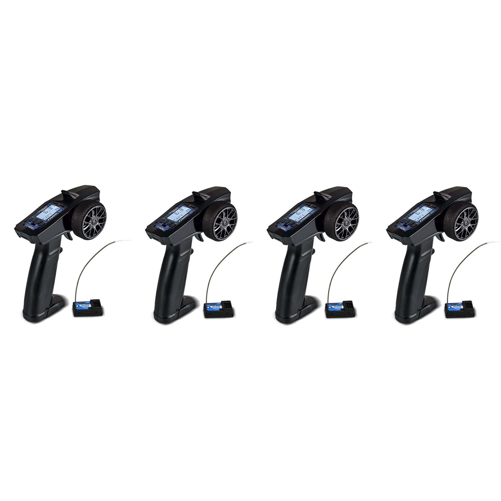 Reinscer 3X P32 Turbo Rennen 91803G-C 2.4G 4CH VT System Lcd Display Radio Zender Afstands Bediening Met Ontvanger Reinscer 3X P32 Turbo Rennen 91803G-C 2.4G 4CH VT System Lcd Display Radio Zender Afstands Bediening Met Ontvanger von Reinscer