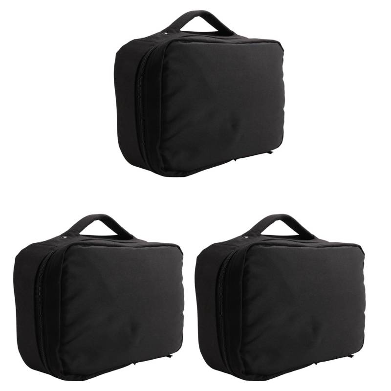 Reinscer 3X Universal Fern Bedienung Aufbewahrungstasche Sender Handtasche Case Box für 1/8 1/10 RC Auto Boot Tank Crawler TRX4 SCX10 von Reinscer