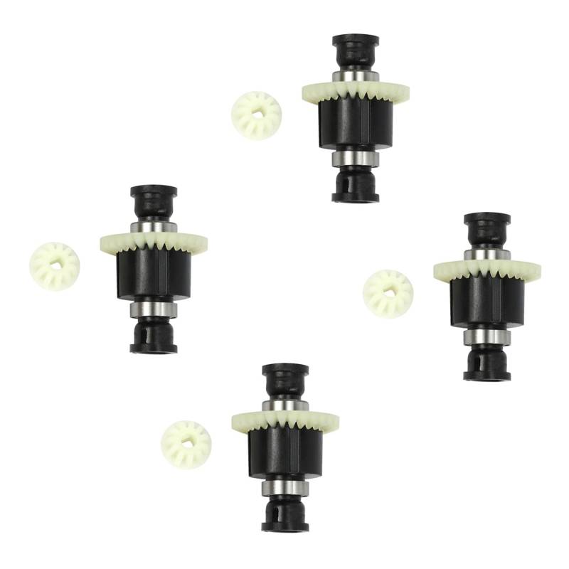 Reinscer 4-Teilige RC Auto Differential Baugruppe für 1603 1604 SG1603 SG1604 1/16 RC Auto Teil Zubehör von Reinscer