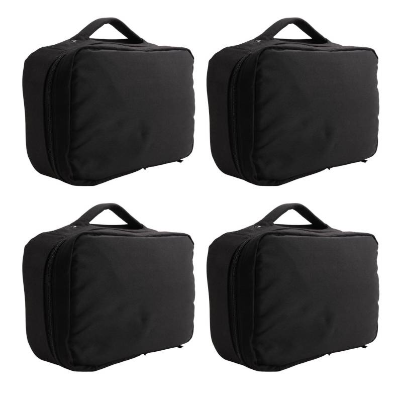 Reinscer 4X Universal Fern Bedienung Aufbewahrungstasche Sender Handtasche Case Box für 1/8 1/10 RC Auto Boot Tank Crawler TRX4 SCX10 von Reinscer