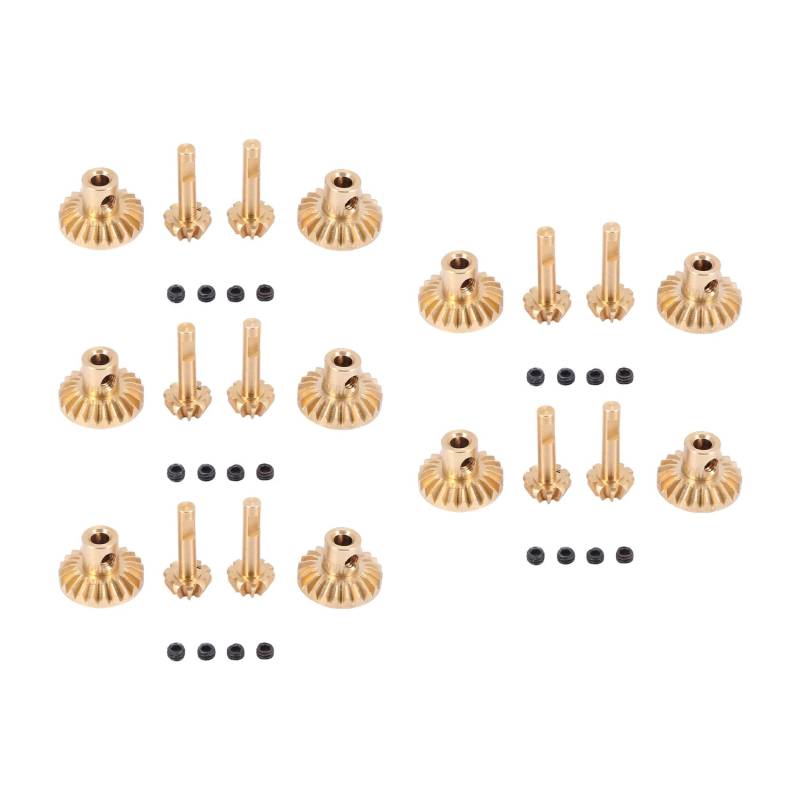 Reinscer 5X Messing Vorder und Achs Getriebe Antrieb Wellen Getriebe Upgrade ZubehöR für B24 B36 C14 C24 MN D90 D99 MN99S Teile von Reinscer