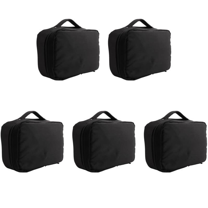 Reinscer 5X Universal Fern Bedienung Aufbewahrungstasche Sender Handtasche Case Box für 1/8 1/10 RC Auto Boot Tank Crawler TRX4 SCX10 von Reinscer