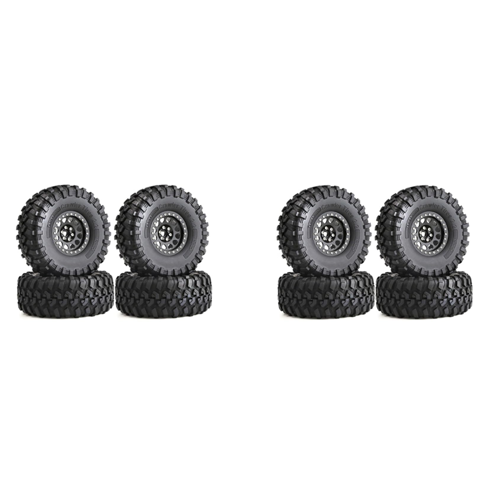 Reinscer 8 STÜCKE 135mm Metall 2.2 Beadlock Felge Reifen Satz für 1/10 RC Crawler Auto Axial SCX10 Wraith Capra TRX4 D90,B Reinscer 8 STÜCKE 135mm Metall 2.2 Beadlock Felge Reifen Satz für 1/10 RC Crawler Auto Axial SCX10 Wraith Capra TRX4 D90,B von Reinscer
