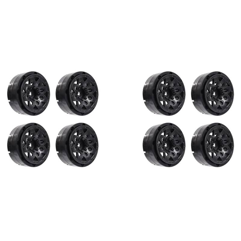 Reinscer 8 STÜCKE Kunststoff Beadlock 1.9 Rad Naben Felge für 1/10 RC Crawler Axial SCX10 90046 AXI03007 TRX4 D90 von Reinscer