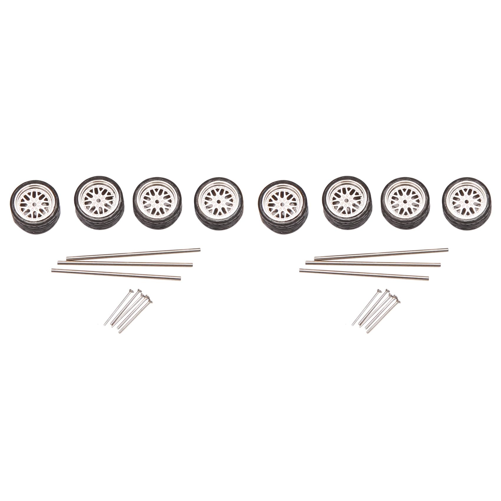 Reinscer 8 Stücke 1/64 Dampfer Alu Felgen Reifen Legierung Modell Auto General Modifizierter Reifen für 1:64 Fahrzeuge Allgemeines Modell Reifen J33 Reinscer 8 Stücke 1/64 Dampfer Alu Felgen Reifen Legierung Modell Auto General Modifizierter Reifen für 1:64 Fahrzeuge Allgemeines Modell Reifen J33 von Reinscer