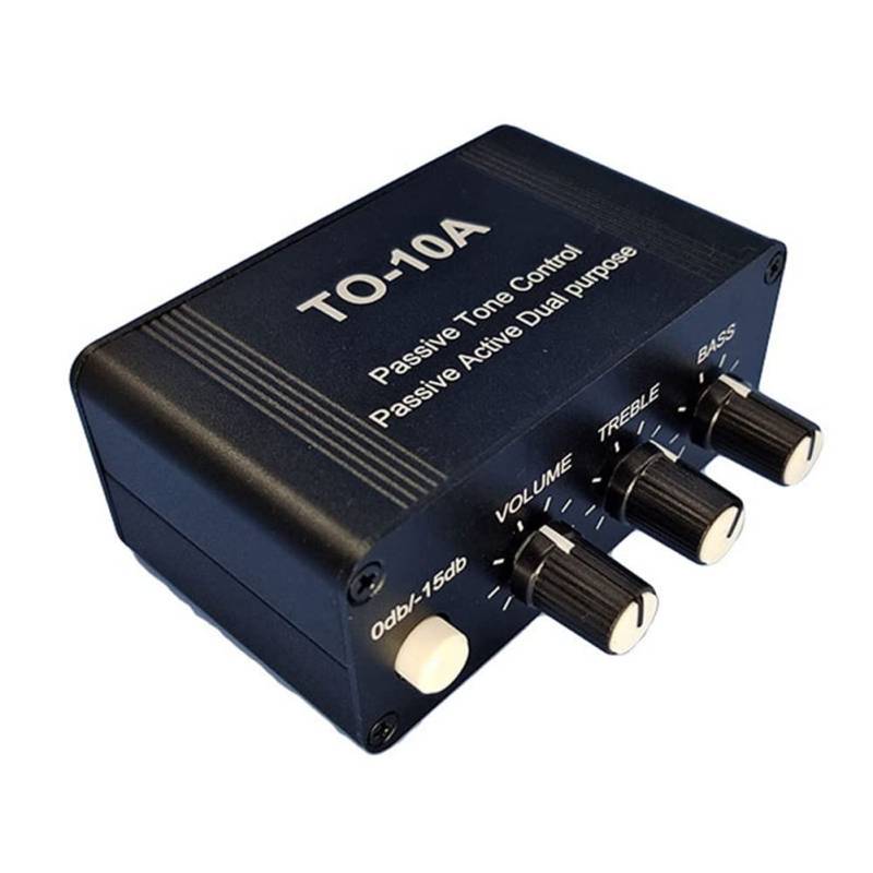 Reinscer NE5532 Dualer OP VerstäRker Vorder Audio VerstäRker, Stereo RöHren VorverstäRker HöHen Mittlerer Bass Klang Regelung Zweizweck DäMpfungs LautstäRke von Reinscer