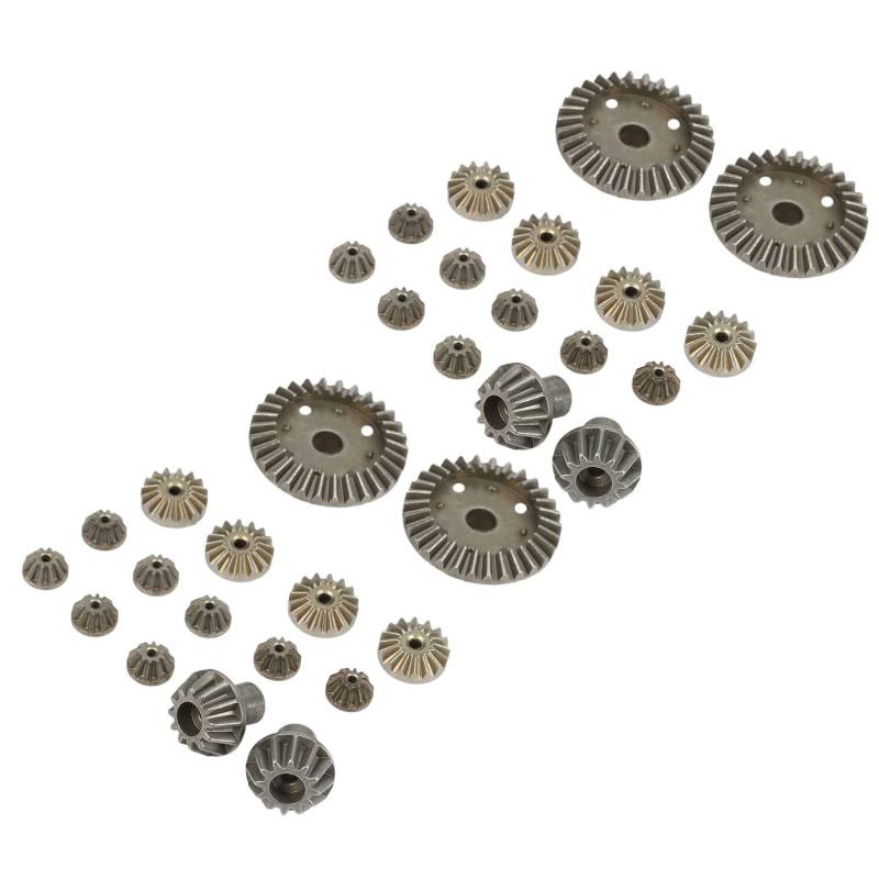 Reinscer Upgrade Metall Getriebe 30T 16T 10T Differential Antriebs für 144001 12428 12429 12423 12429 32 StüCke von Reinscer