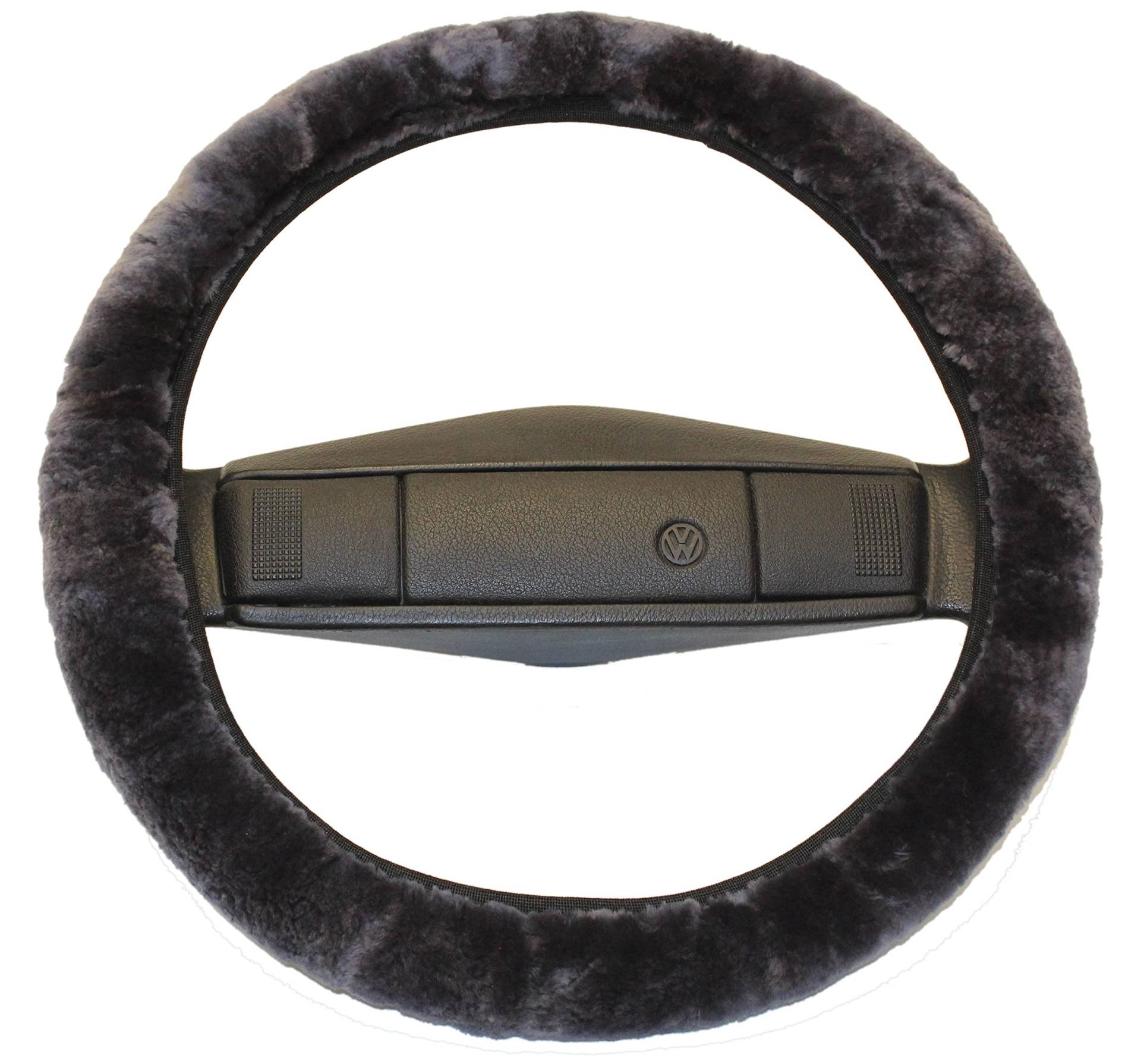 Reissner Lammfelle | LERA-15-ANT | Lenkradbezug Lenkradschoner Lenkradhülle für Auto und Wohnmobil | Echtes Merino Lammfell | Florhöhe 15mm | passend für ⌀40cm | Anti Rutsch | Farbe anthrazit grau Reissner Lammfelle | LERA-15-ANT | Lenkradbezug Lenkradschoner Lenkradhülle für Auto und Wohnmobil | Echtes Merino Lammfell | Florhöhe 15mm | passend für ⌀40cm | Anti Rutsch | Farbe anthrazit grau von Reissner Lammfelle