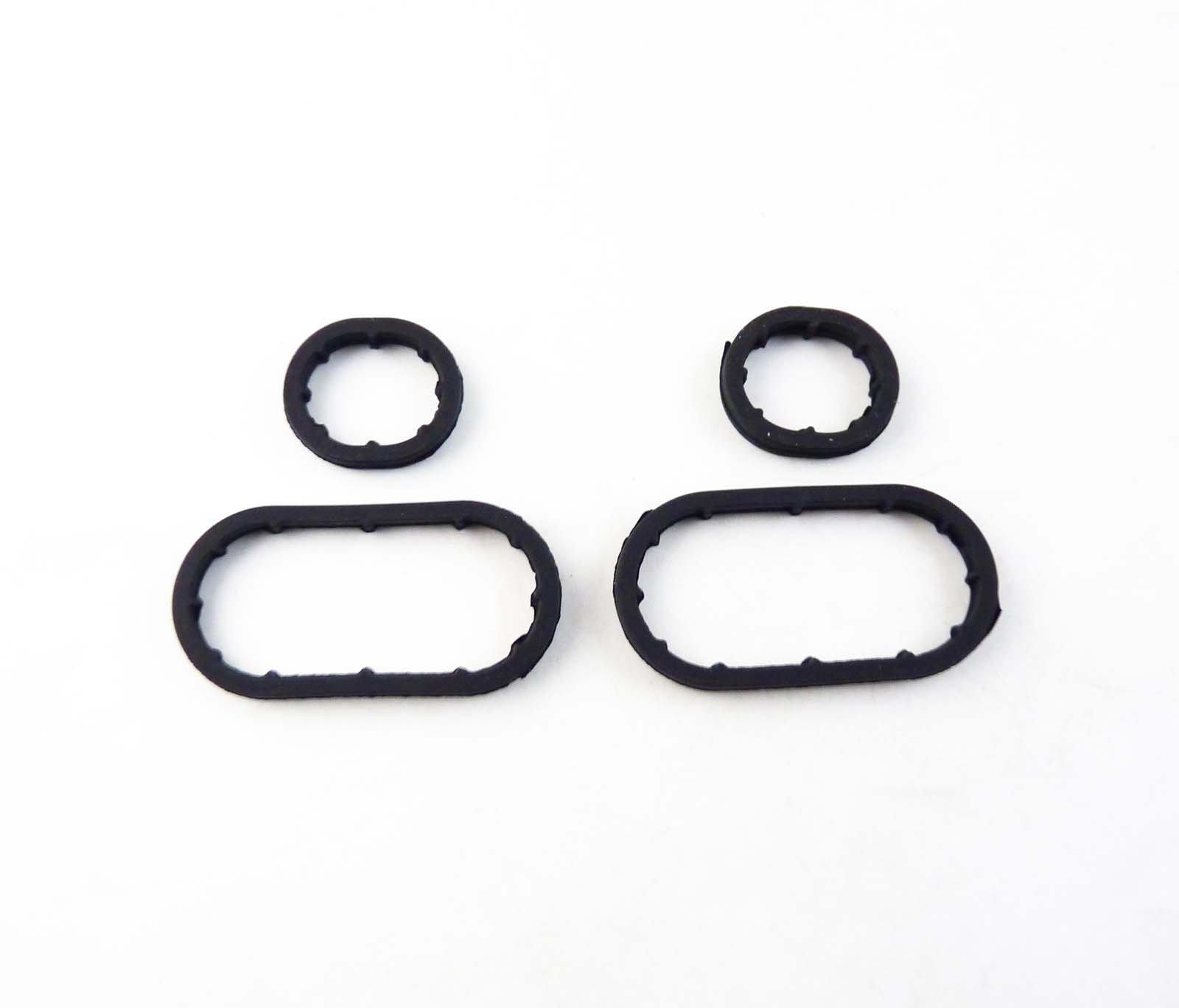 Motorölkühler-Dichtung unten und oben, 1121840261, für Mercedes-Benz C230, C240, C320, E280, CLK320, CLK430, E320, S420, 1997–2008, 4 Stück Motorölkühler-Dichtung unten und oben, 1121840261, für Mercedes-Benz C230, C240, C320, E280, CLK320, CLK430, E320, S420, 1997–2008, 4 Stück von Rejog4 AE