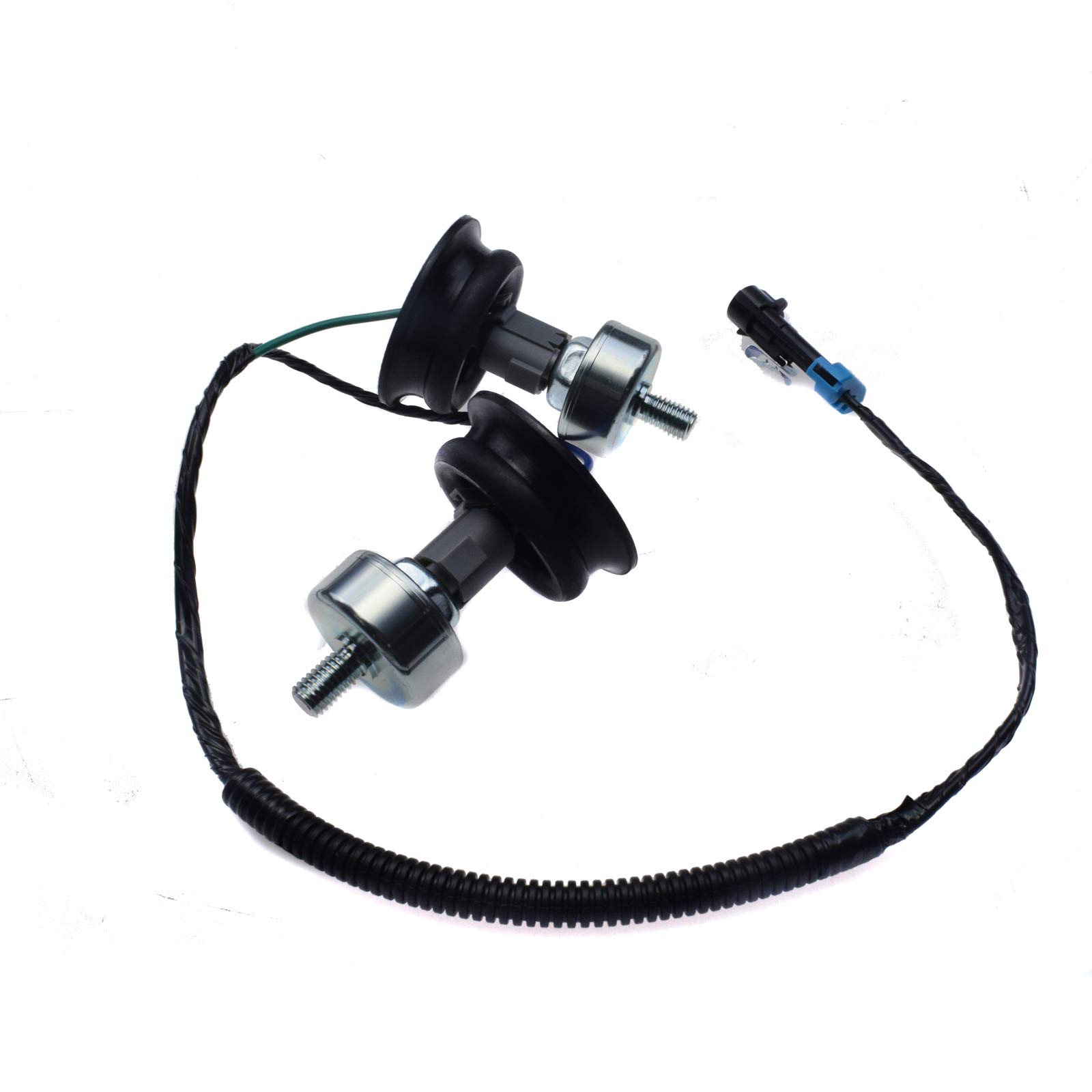 Klopfsensor mit Kabelbaumpaar-Kit Passend für Chevy Silverado GMC Sierra Hummer 12589867 Klopfsensor mit Kabelbaumpaar-Kit Passend für Chevy Silverado GMC Sierra Hummer 12589867 von Rejog4 Auto