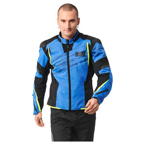 Rekurv E-11.01 Textiljacke Blau Schwarz Neon von Rekurv