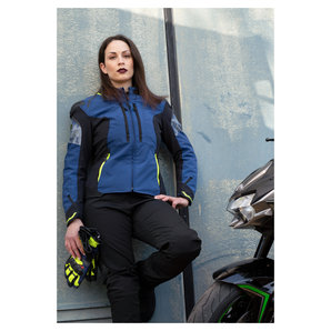 Rekurv E-21.01 Damen Textiljacke Blau Schwarz Neon von Rekurv