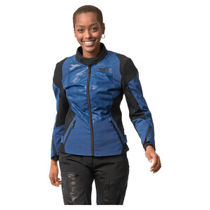 Rekurv E-21.02 Damen Textiljacke Blau Schwarz von Rekurv