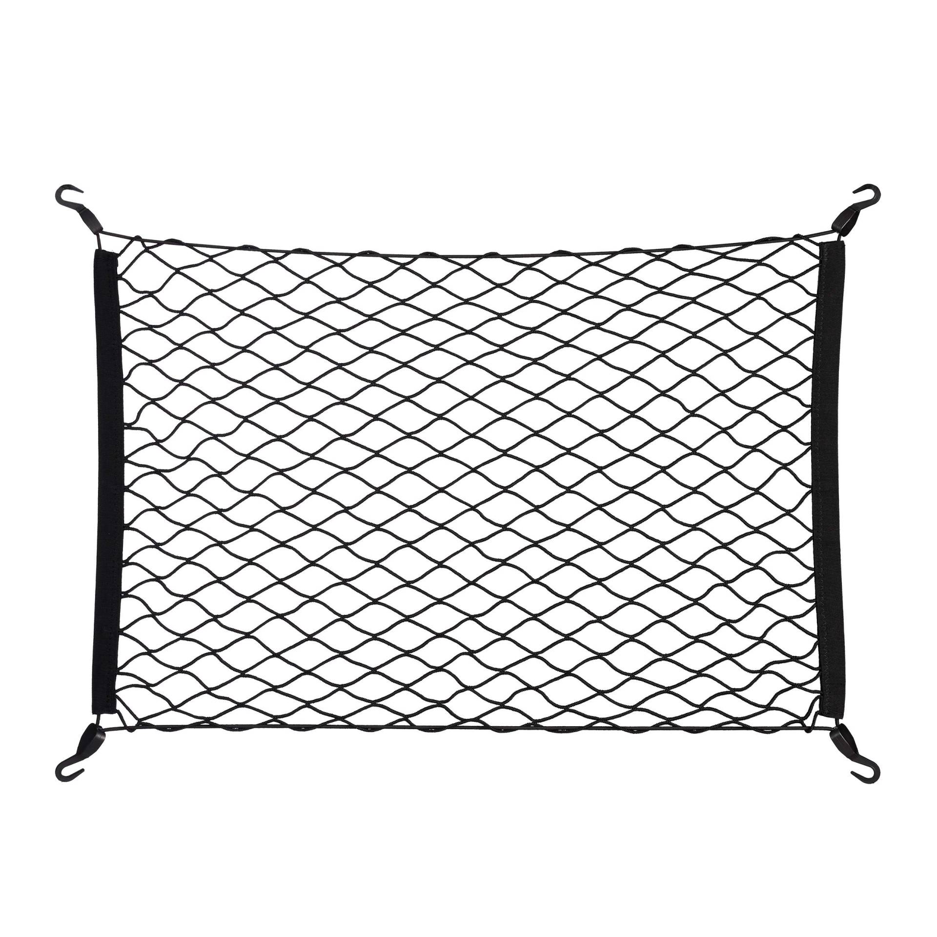 Relaxdays Gepäcknetz, 80x62 cm, Spannnetz fürs Auto, elastisch, Kofferraumnetz zur Ladungssicherung, universal, schwarz Relaxdays Gepäcknetz, 80x62 cm, Spannnetz fürs Auto, elastisch, Kofferraumnetz zur Ladungssicherung, universal, schwarz von Relaxdays