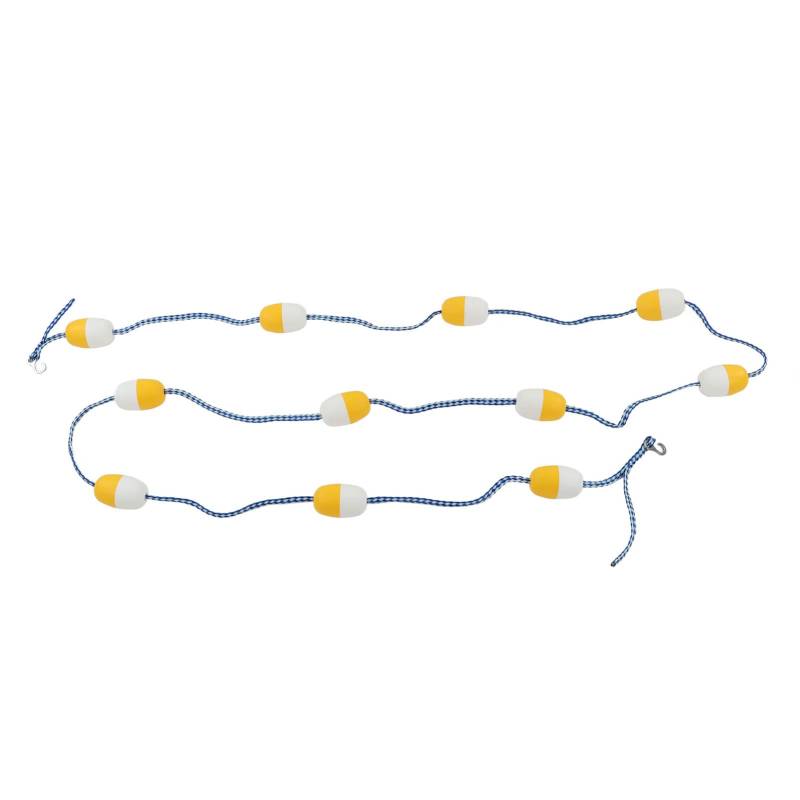 Reliant Jazzy PVC Float Lane Line 5M | 7CM Diameter Reusable Swimming Pool Divider Rope | Indoor Pool Lane Marker for Competition/Training/Protection | High Strength Foam Material von Reliant Jazzy