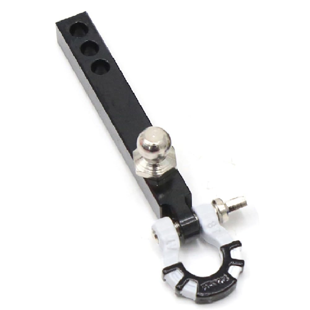 Remingtape Anhängerkupplung Aus Metall für 1/10 RC Crawler TRX4-6 Axial SCX10 90046 Redcat Upgrade-Teile, Schwarz + Remingtape Anhängerkupplung Aus Metall für 1/10 RC Crawler TRX4-6 Axial SCX10 90046 Redcat Upgrade-Teile, Schwarz + von Remingtape