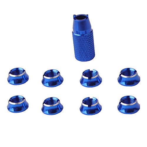 Remingtape Funk Sender Schalter Feste Mutter & SchlüSsel für RadioLink Futaba JR Fernbedienung T8FG T14SG T18Sz T16Sz, Blau Remingtape Funk Sender Schalter Feste Mutter & SchlüSsel für RadioLink Futaba JR Fernbedienung T8FG T14SG T18Sz T16Sz, Blau von Remingtape