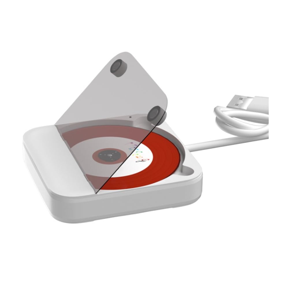 Remingtape Mini-Auto-CD-Player Auto Externer USB/AUX-Anschluss Verlustfreie Verbindung 3.5 Audio Line Play Tragbarer CD-Player von Remingtape