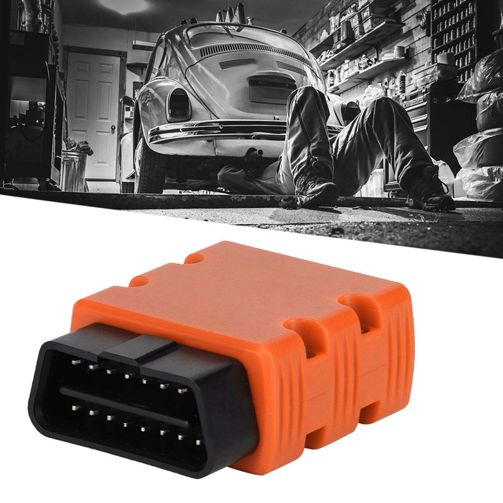 2 KW902 ELM-Scanner Auto-WiFi-Diagnosescanner-Codeleser zur Erkennung von 12-V- und infahrzeugen(Orange) von Akozon