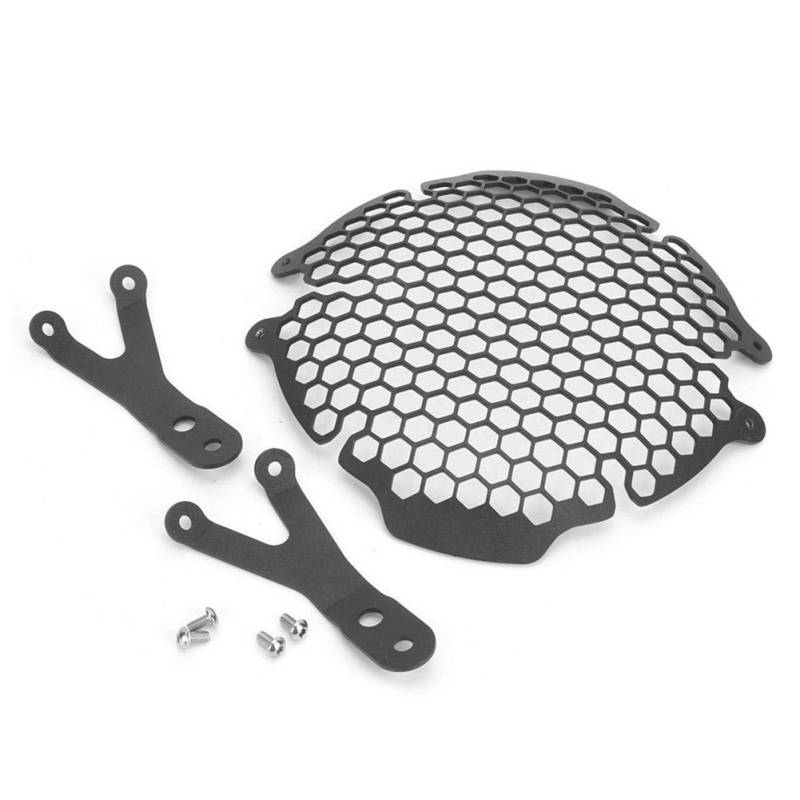 Reminnbor Scheinwerferabdeckung Guard Grill Protector Motorradumbau für Scrambler 800 400 2015-2019 von Reminnbor