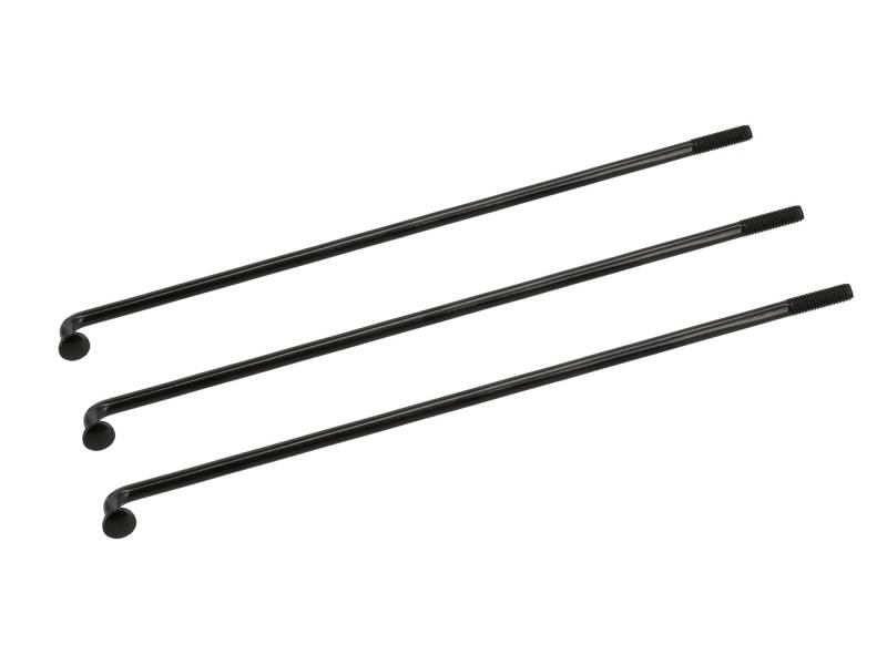 3x Speiche ohne Nippel - 143,5mm M3,5 in Schwarz - für Simson S50, S51, S70, KR51 Schwalbe, SR4 Vogelserie von Renner Automotive