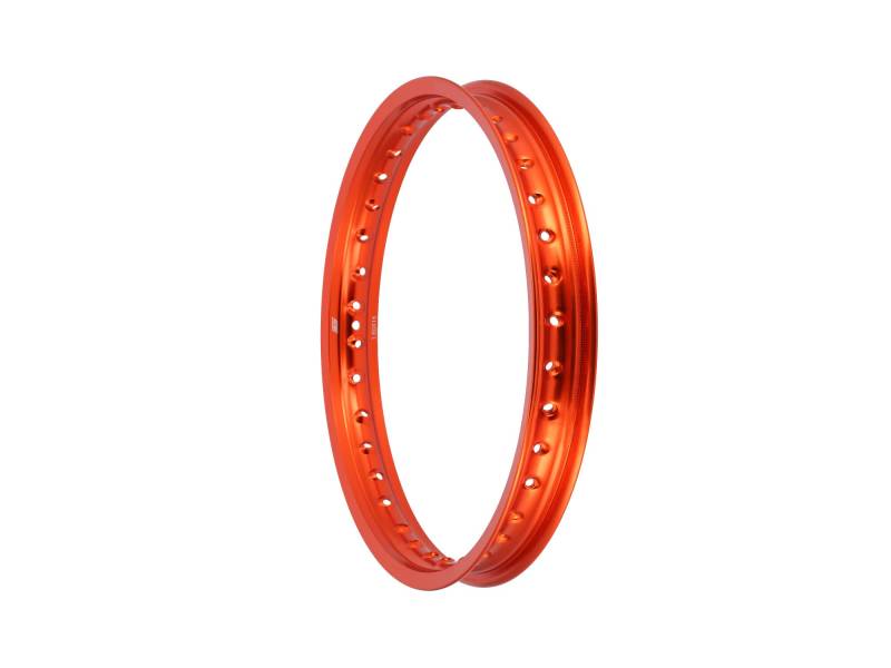 Felge 1,6 x 16" Alufelge Orange eloxiert - für Simson S50, S51, KR51 Schwalbe, SR4 von Renner Automotive