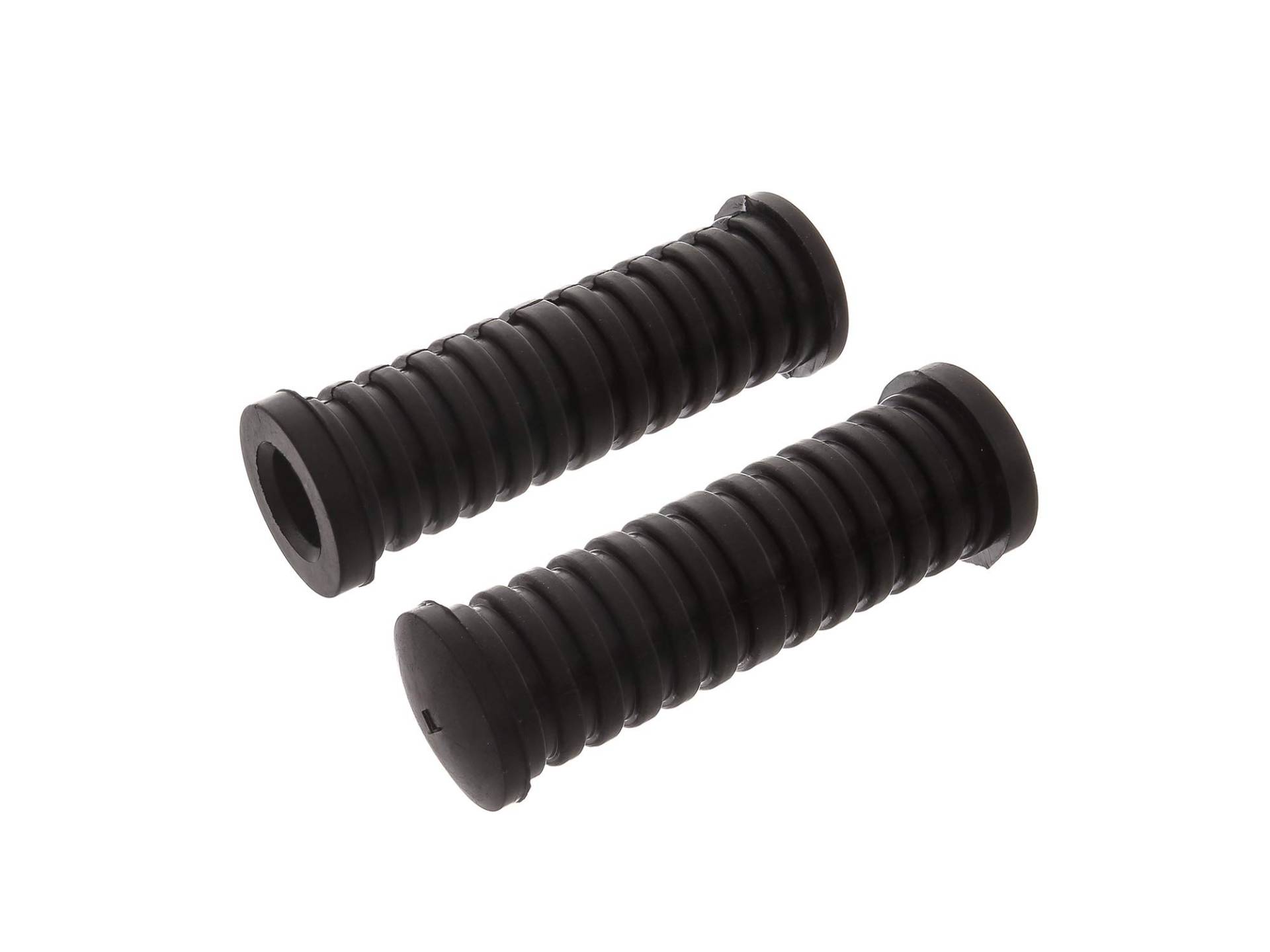 Set: 2x Fußrastengummi neue Riffelung, quergerippt - für Simson S50, S51, S70, S53, S83, SR4 Set: 2x Fußrastengummi neue Riffelung, quergerippt - für Simson S50, S51, S70, S53, S83, SR4 von Renner Automotive