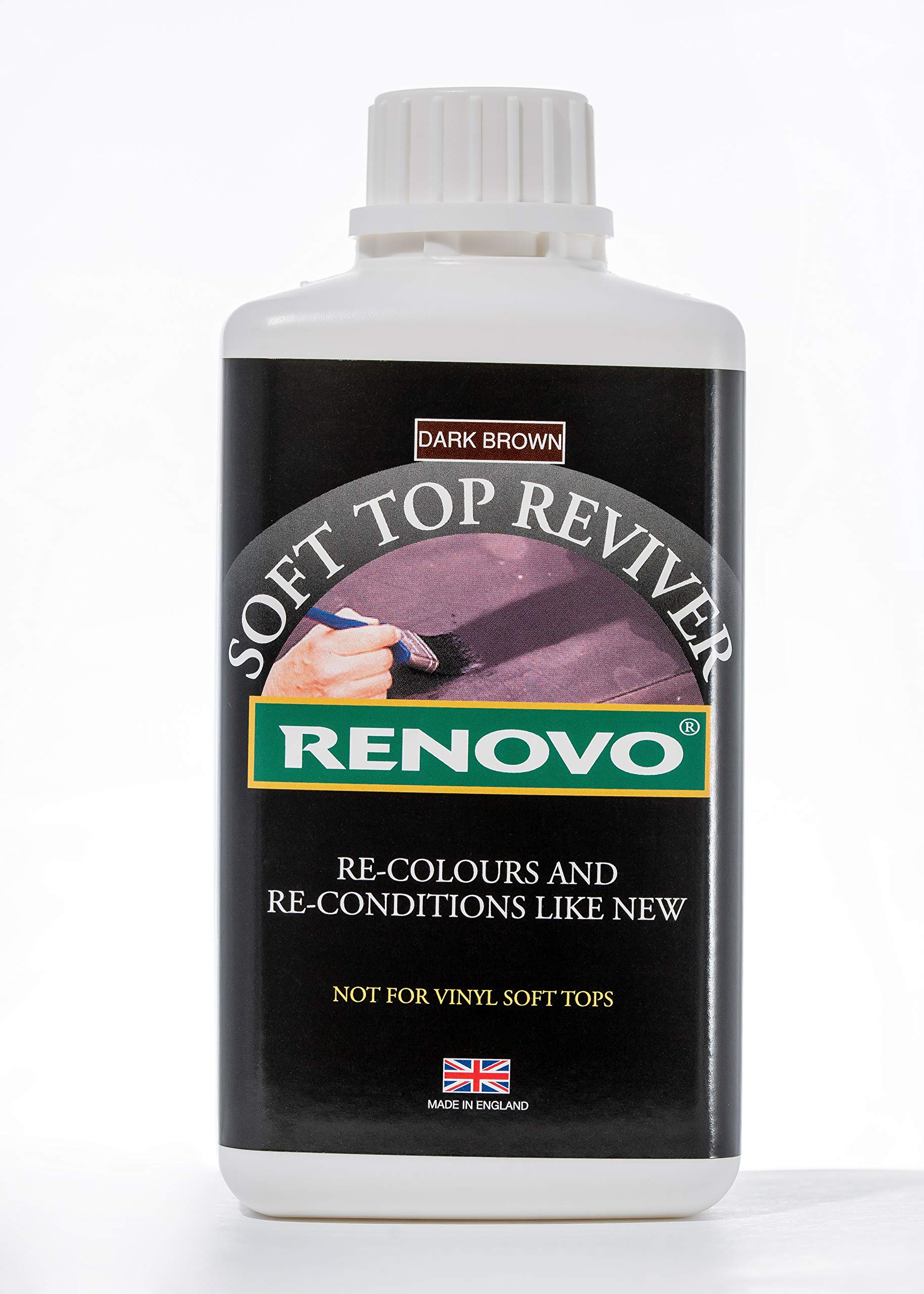 500ml Soft Top Reviver Dark Brown von Renovo