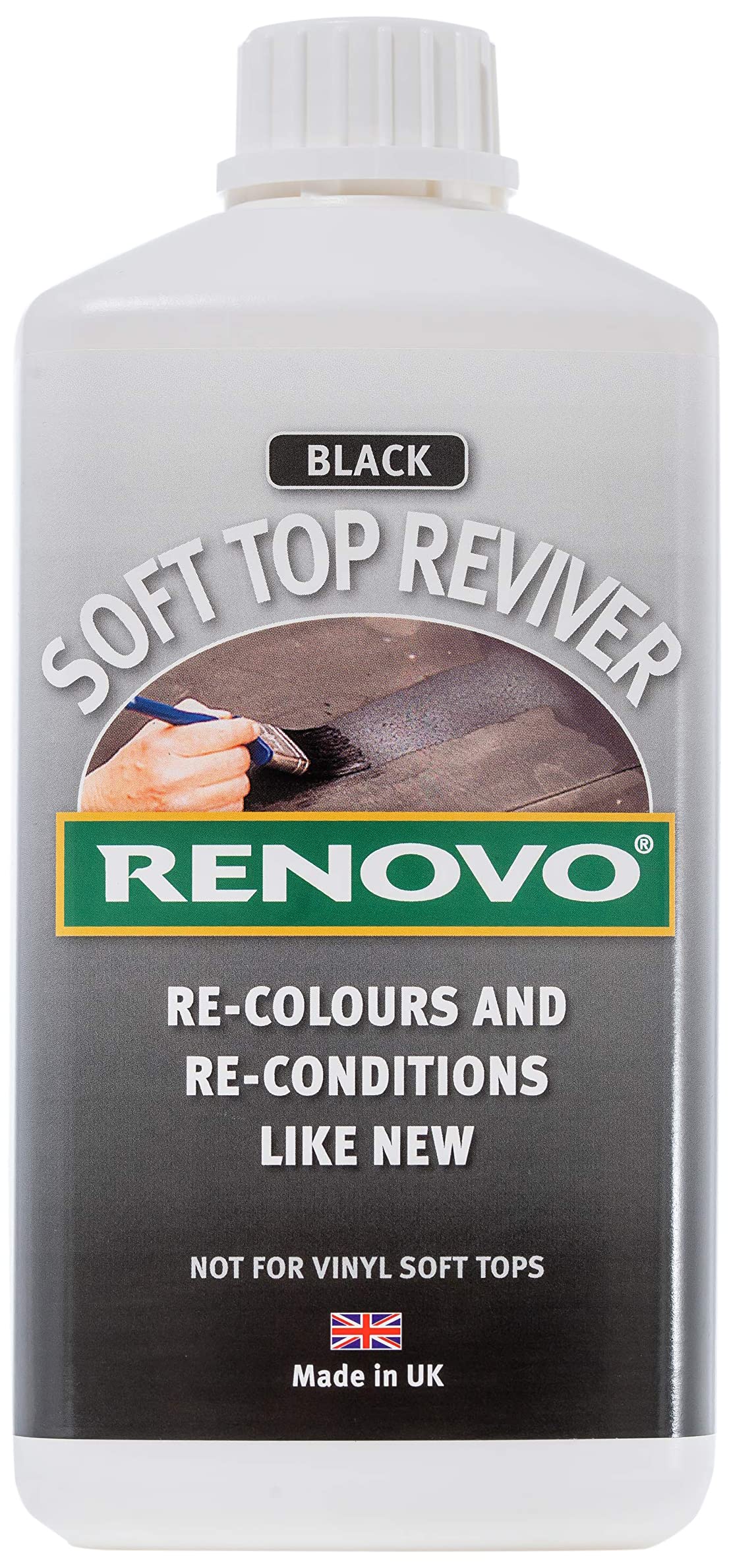 Renovo Reviver - Farbstoff Haube (Schwarz), 1 l (1er Pack) von Renovo