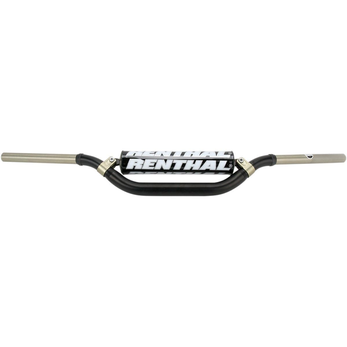 Renthal 922-01-BK-07-185 Twin Wall 922 Rc High- Schwarz von Renthal