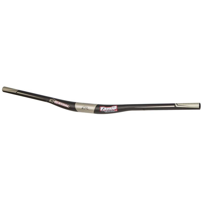 Renthal MTB-Lenker Fatbar Carbon 35 Schwarz Gr. 30 mm Rise von Renthal