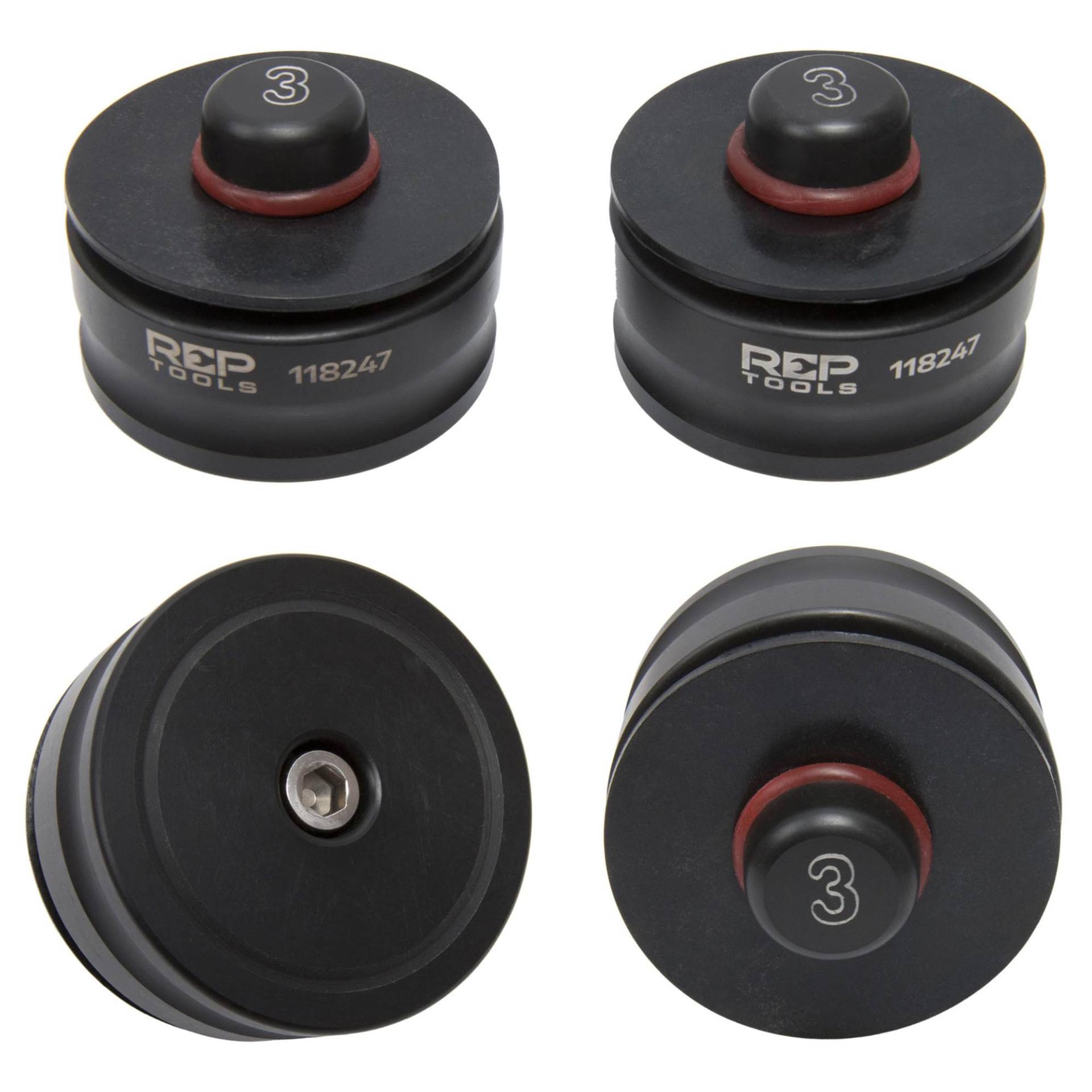 RepTools Hubarm Polster für Tesla Model 3 S X Y 4er Set Jack Pad Wagenheberaufnahme Adapter Wagenheber Pads Zubehör von RepTools