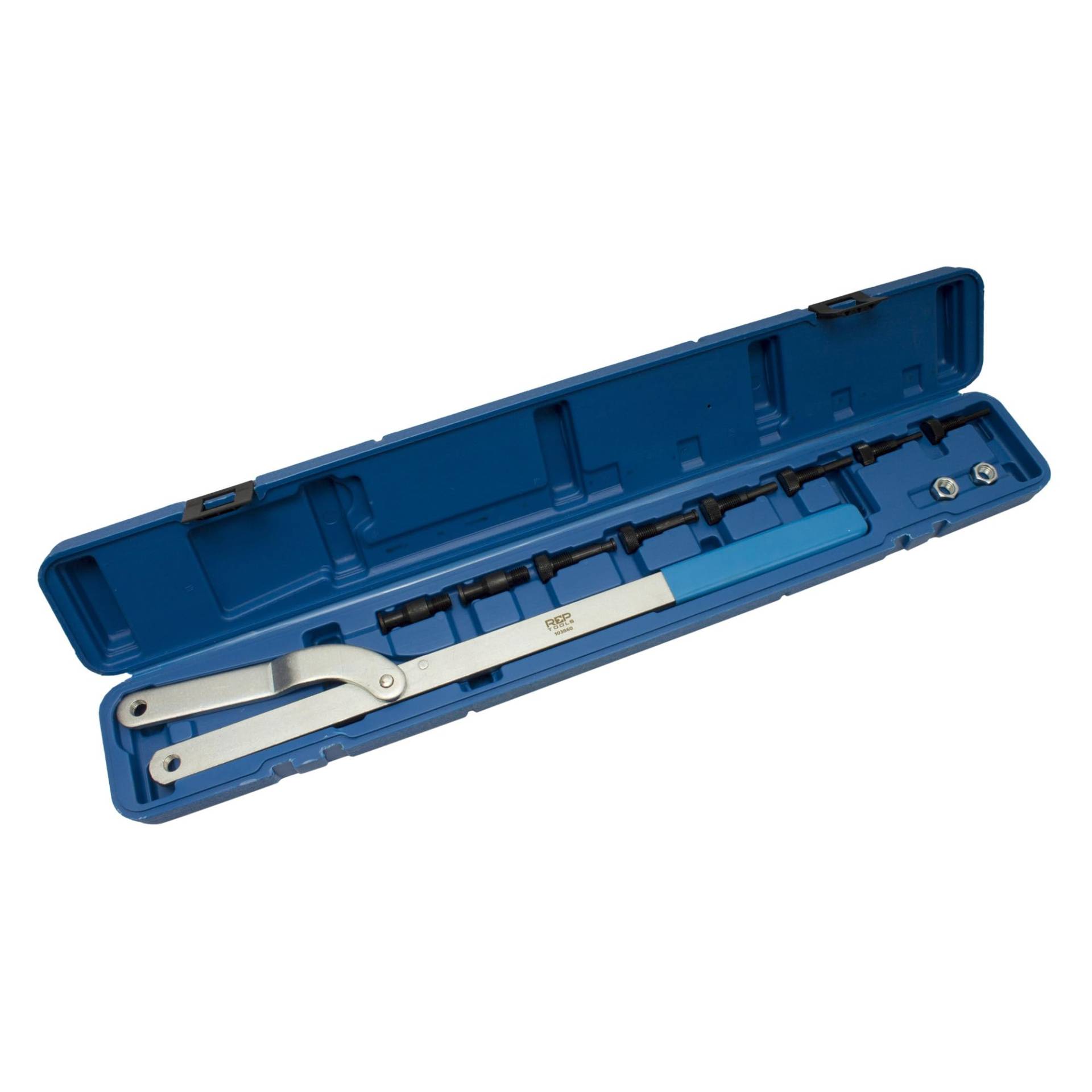 RepTools Gegenhalter Kurbelwelle Nockenwelle Riemenscheibe universal 40-220mm verstellbar Werkzeug von RepTools