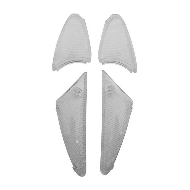 Motodak Cabochon Blinker Scoot anpassbar Peugeot 50 Buxy, Zenith, Speedake AV+AR transparent (4 Stück) Replay- von Motodak