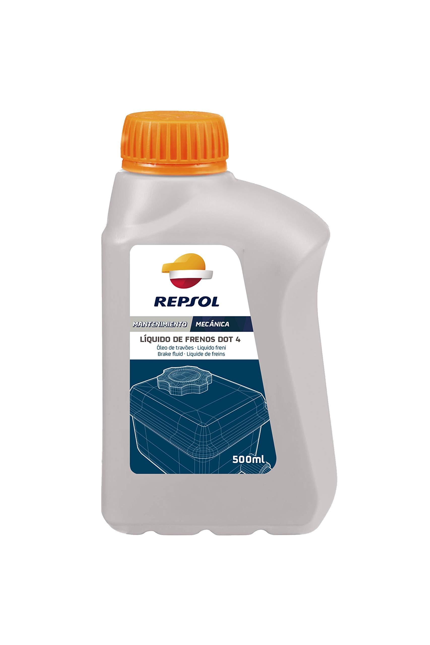 Repsol Liquido De Frenos Dot 5.1 Bremsflüssigkeit, 500 ml von Repsol