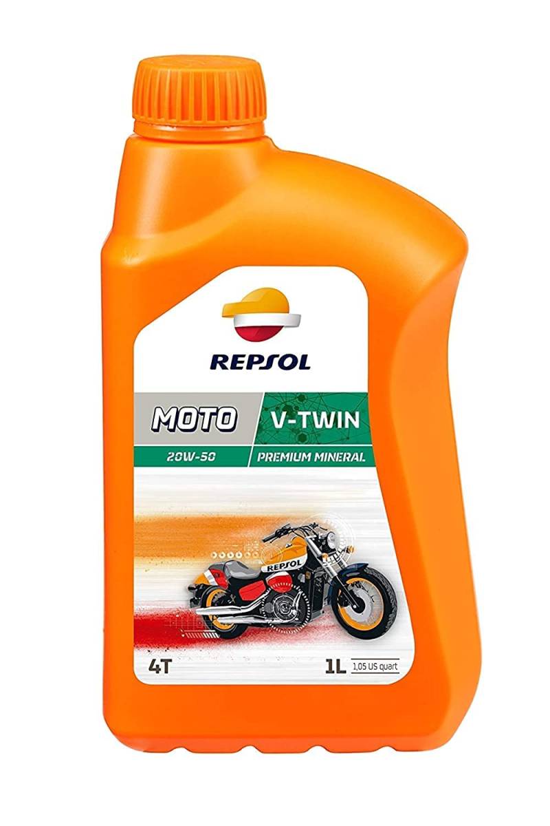 Repsol Motorenöl für Motorrad Moto V-twin 4T 20W- 50 von Repsol
