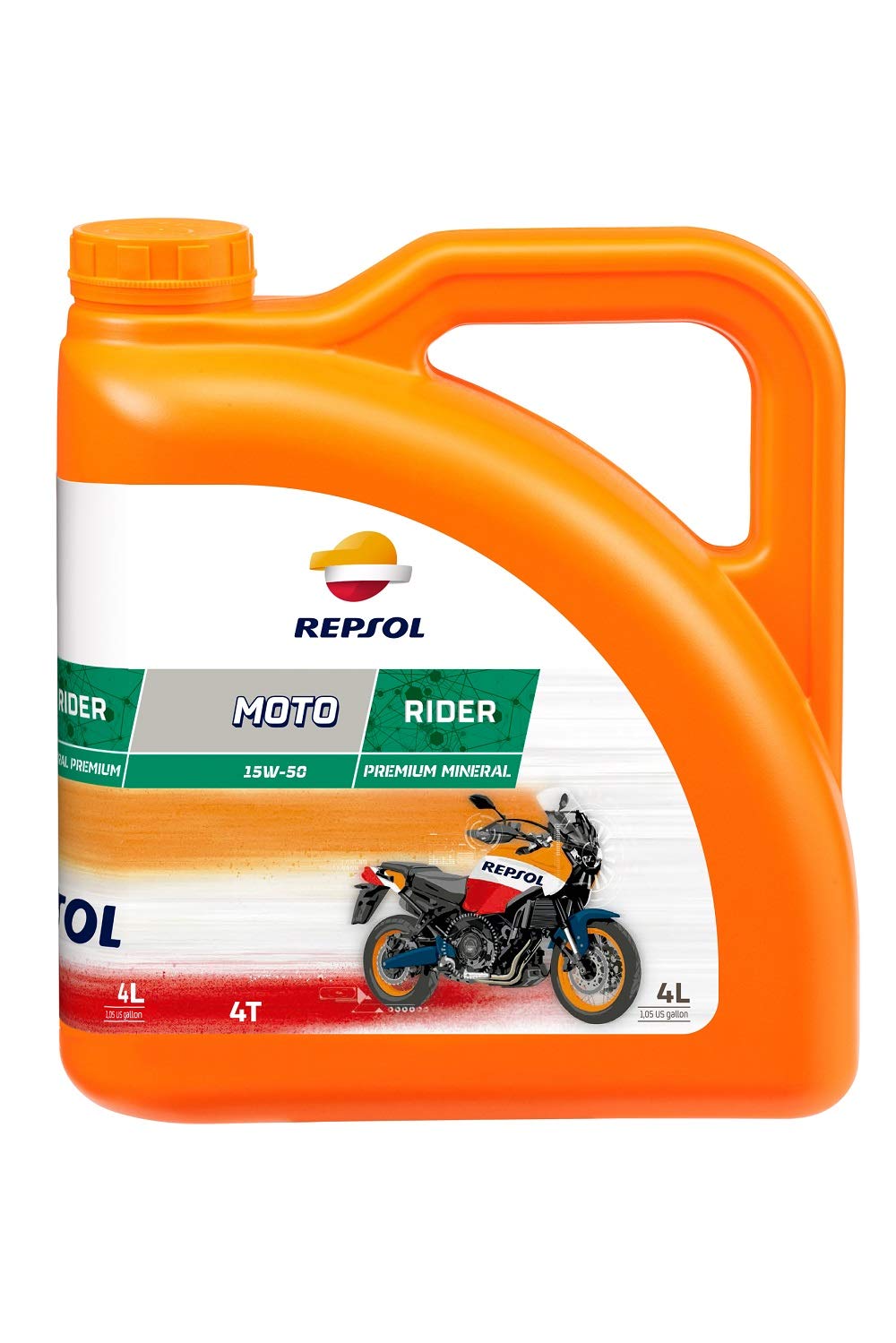 Repsol Motorenöl für Motorrad Moto rider 4T 15W- 50 von Repsol