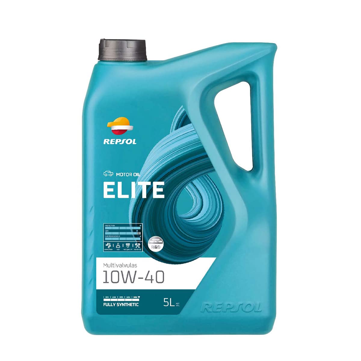 Repsol Motoröl für Autos, Elite Multivalvulas 10W40, 5L Repsol Motoröl für Autos, Elite Multivalvulas 10W40, 5L von Repsol