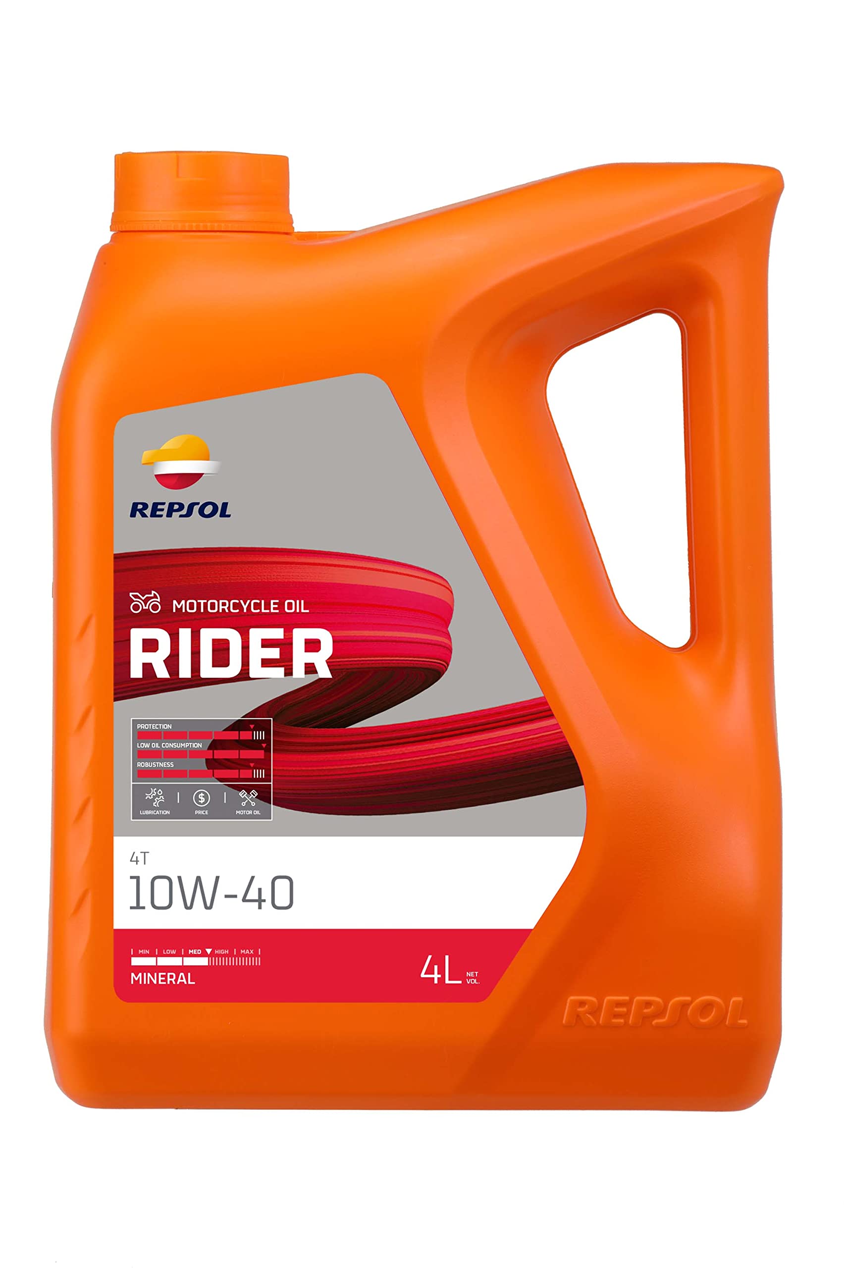 Rider 4T 10W40, 4L von Repsol