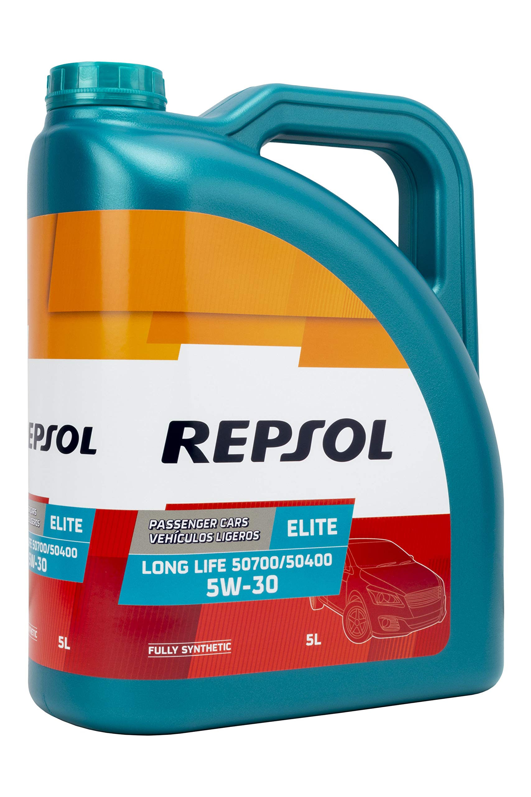 Repsol 543050 Motoröle Elite Long Life 5W30 5 Lt, mehrfarbig, 5L von Repsol