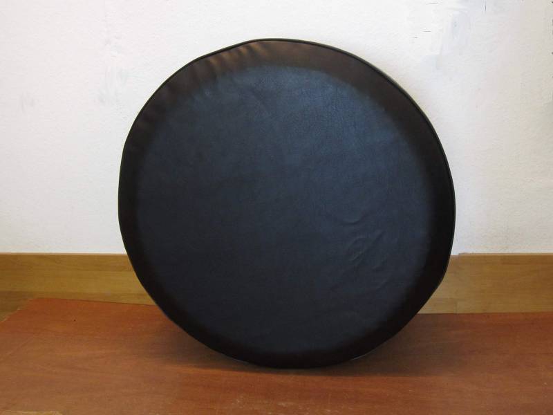 AB3-00246 SCHWARZ Reserveradabdeckung 64x22 cm aus Kunstleder Reserveradhülle Ersatzradabdeckung Reifencover Radhülle Überzieher Diameter 64 cm Width 22 cm von Auto-Bra