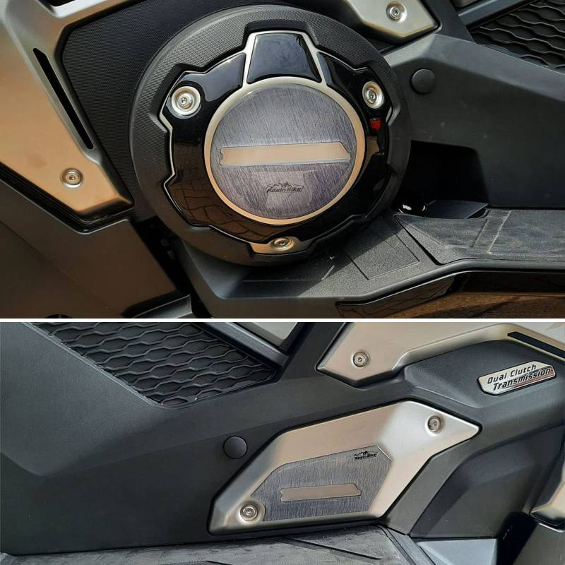 Resin Bike Aufkleber für Motorrad Kompatibel mit Honda X-ADV 2021. Variomatikschutz vor Stößen und Kratzern. Paar 3D-Harzklebstoff. Motorrad-Gadget - Stickers - Made in Italy von Resin Bike