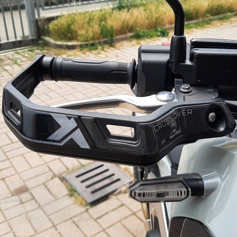 Resin Bike Aufkleber für Motorrad Kompatibel mit Honda X Adventure 2021. Handschutz vor Stößen und Kratzern. Paar 3D-Harzklebstoff - Stickers - Made in Italy von Resin Bike
