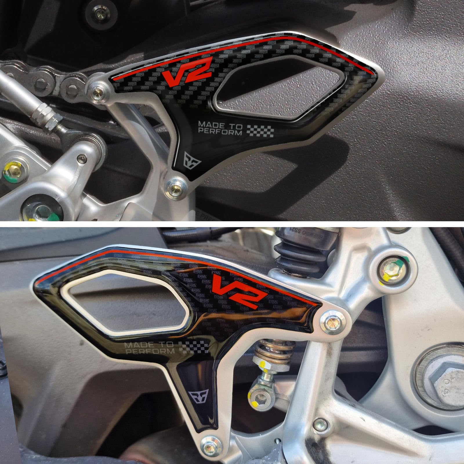 Resin Bike Aufkleber Motorrad Kompatibel Mit Ducati Panigale-Streetfighter V2-V2s 2025. Grip Motorrad-Fersenschützer vor Stößen und Kratzern. Klebstoff Harz Aufkleber Set - Stickers Made in Italy Resin Bike Aufkleber Motorrad Kompatibel Mit Ducati Panigale-Streetfighter V2-V2s 2025. Grip Motorrad-Fersenschützer vor Stößen und Kratzern. Klebstoff Harz Aufkleber Set - Stickers Made in Italy von Resin Bike