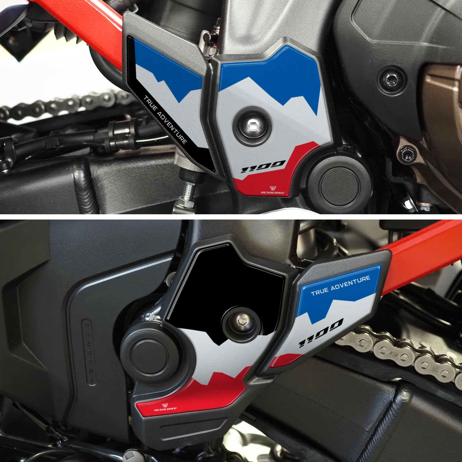 Resin Bike Aufkleber Motorrad Kompatibel Mit Honda CRF1100L Africa Twin 1100 2024-2025. Grip Motorrad-Fersenschützer vor Stößen und Kratzern. Klebstoff Harz Aufkleber Set - Stickers Made in Italy Resin Bike Aufkleber Motorrad Kompatibel Mit Honda CRF1100L Africa Twin 1100 2024-2025. Grip Motorrad-Fersenschützer vor Stößen und Kratzern. Klebstoff Harz Aufkleber Set - Stickers Made in Italy von Resin Bike