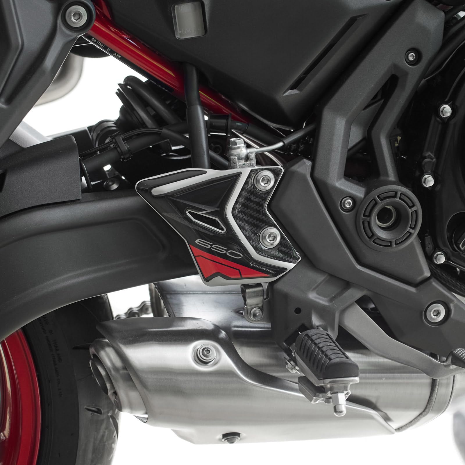 Resin Bike Aufkleber Motorrad Kompatibel Mit Kawasaki Z650 2024 Red/Ebony. Motorrad-Fersenschützer vor Stößen und Kratzern. Klebstoff Harz Aufkleber Set - Stickers Made in Italy Resin Bike Aufkleber Motorrad Kompatibel Mit Kawasaki Z650 2024 Red/Ebony. Motorrad-Fersenschützer vor Stößen und Kratzern. Klebstoff Harz Aufkleber Set - Stickers Made in Italy von Resin Bike