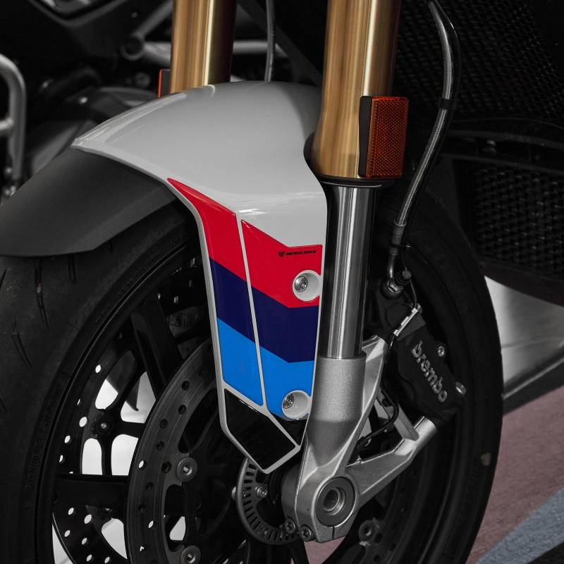 Resin Bike Aufkleber für Motorrad Kompatibel mit BMW S 1000 XR 2020-2024. Kotflügel vor Stößen und Kratzern. Aufklebersatz 3D-Harzklebstoff - Stickers Made in Italy von Resin Bike