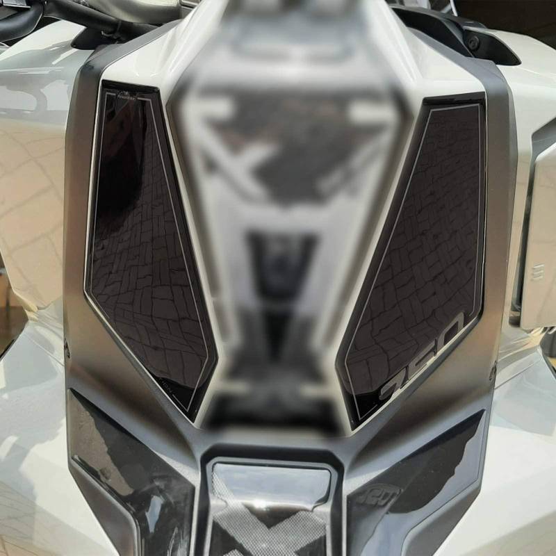 Resin Bike Aufkleber für Motorrad Kompatibel mit Honda X-ADV 2021. Mittelschutzgitter vor Stößen und Kratzern. Paar 3D-Harzklebstoff. Motorrad-Gadget - Stickers - Made in Italy von Resin Bike