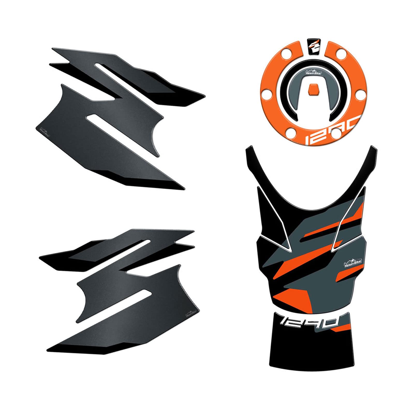 Kit Tank Basic Aufkleber 3D Kompatibel mit KTM 1290 Super Adventure S 2021-2023 Kit Tank Basic Aufkleber 3D Kompatibel mit KTM 1290 Super Adventure S 2021-2023 von Resin Bike